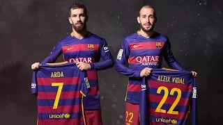 FC Barcelona - Arda Turan and Aleix Vidal: Football needs numbers