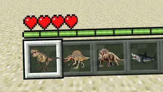 WOW!!! 18 DINOSAURUS MENGERIKAN YG MASIH HIDUP TAPI SENGAJA DI RAHASIAKAN MOJANG DI MINECRAFT!!!