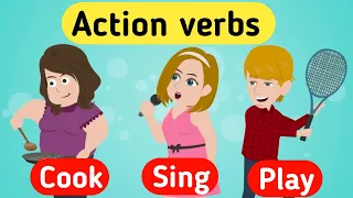 Action verbs in English | Daily life action verbs in English | Learn English | Sunshine English