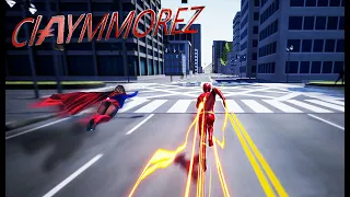 The Flash VS Supergirl RACE! Who is The Fastest!(Crisis On Earth One Gameplay)