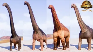 ALL 19 DINOSAURS IN SAUROPOD PACK, GIRAFFATITAN INCLUDED | Jurassic World Evolution 2