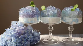 JELLY DESSERT IN A GLASS - INCREDIBLY EASY TO PREPARE!