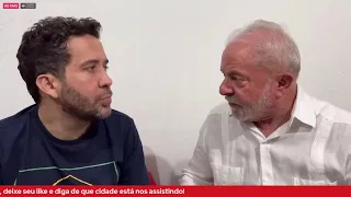 Live com Lula e André Janones