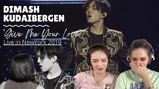 Our reaction to Dimash’s “Give me Your Love” Live in New York | A requested one! | this can’t be..!!