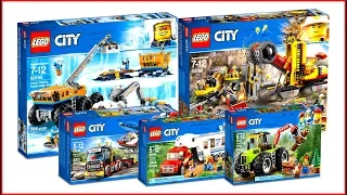 TOP 5 LEGO City Vehicles 2018 - Speed Build for Collectors