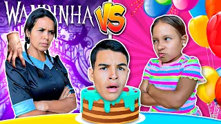 Gatinha das Artes e o Aniversário Surpresa da Wandinha | Happy Birthday Surprise Party