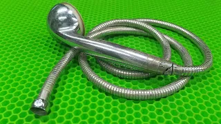 Don't Throw Away Your OLD Shower Hose!!! Excellent Homemade With Your Hands.