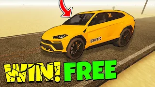 HOW To Get EXOTICA Car For FREE in (A Dusty Trip)