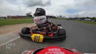 TRAK Race 4 Pre Final 2024 | Briggs LO206 Senior #332 | Goodwood Kartways