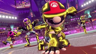 Waluigi, Pauline, Birdo, Mario vs Yoshi, Toad, Bowser, Luigi (Mario Strikers Battle League)