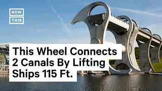 How Scotland's Falkirk Wheel Boat Lift Works