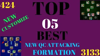 TOP 5 BEST FORMATION TO REACH DIVISION 1 IN EFOOTBALL 2024 CUSTOMIZE |424 STILL AVAILABLE FORMATION❓