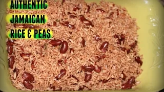 AUTHENTIC JAMAICAN RICE AND PEAS RECIPE | The Jamaican Mother