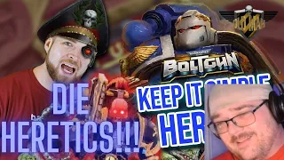 Warhammer: BOLTGUN | Keep it simple HERETIC by Bricky - Reaction