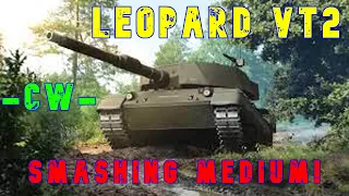 Leopard VT2 Smashing Medium! -CW- ll Wot Console - @WorldofTanksModernArmor