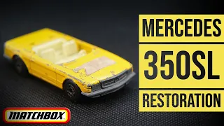 MATCHBOX SUPERFAST restoration: 6E Mercedes-Benz 350 SL