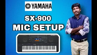 #KEYTRICS Yamaha PSR S  Yamaha psr sx 900 and sx 700 Mic Setting Explanation in  Malayalam