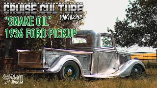 Traditional Hot Rod "Snake Oil" 1936 Patina Ford Pickup