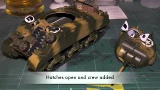 Tamiya 1:35 M4 Sherman Tank build