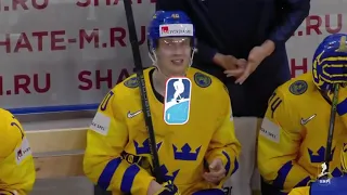 Elias Pettersson Out for Rest of Worlds with Fractured Thumb May  13, 2018 TSN 720p 30fps H264 192kb