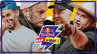 Wini i Favst vs Bonson i Czarny HIFI | Rapowy Quiz Red Bull Rap & Mat