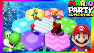 Mario Party Superstars Minigames #12 Yoshi vs Wario vs Mario vs Donkey Kong