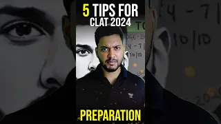 TOP 5 TIPS for CLAT 2024 | CLAT | CLAT 2024 | Unacademy CLAT #clat #clat2024