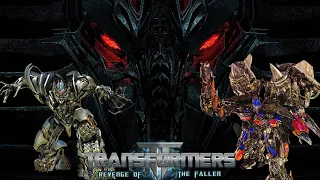 TRANSFORMERS REVENGE OF THE FALLEN / FOREST BATTLE / OPTIMUS  PRIME vs MEGATRON & THE FALLEN BATTLE