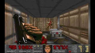 Doom 1.9 Shareware - on DOSBox with real Roland SC-55 MkII