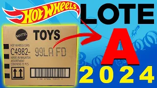 HOT WHEELS LINHA BÁSICA LOTE A 2024