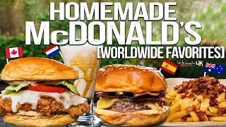 We Recreated ALL the Items on McDonald's International Menu! | SAM THE COOKING GUY 4K