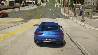 ◤ GTA 5 2019 REAL LIFE GRAPHICS ✪ Mercedes AMG GT 63 S - BRUTAL Sound 🔥