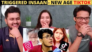 Instagram Reels - New Age TikTok | Indian Reaction Video | Triggered Insaan | Trendminati Reaction