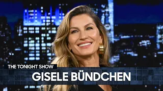 Gisele Bündchen Teaches Jimmy Portuguese and Shares the Secrets Behind Her Cookbook (Extended)