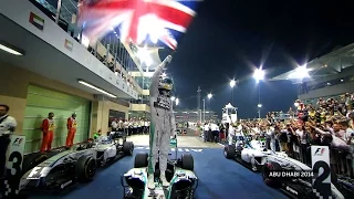 Lewis Hamilton's Second World Title | 2014 Abu Dhabi Grand Prix