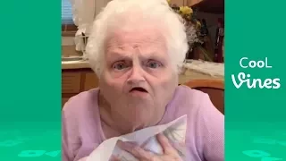 Try Not To Laugh Challenge - Funny Ross Smith Grandma Instagram Videos 2017