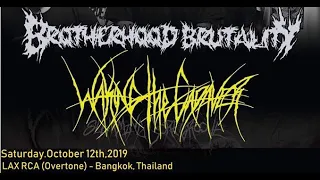 Waking The Cadaver - Live in LAX RCA, Bangkok 12.10.2019