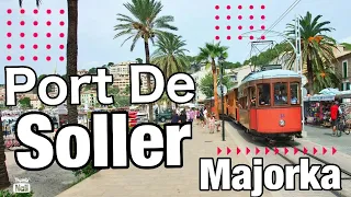 Majorka drewnianym pociągiem i tramwajem do Port de Soller #hiszpania #majorka #portdesoller