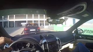 Testing Porsche Cayenne Offroad