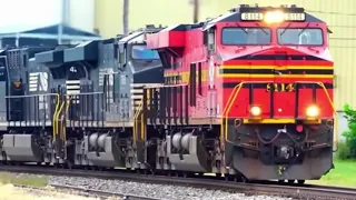 All 20 Norfolk Southern Heritage Unit Engines With The Full Trains! All In One Video!