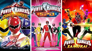 Top 10 Best power rangers opening theme songs