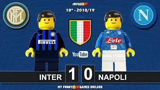 Inter vs Napoli 1-0 • Serie A 2018/19 • Sintesi 26/12/18 • All Goal Highlights Lego Football