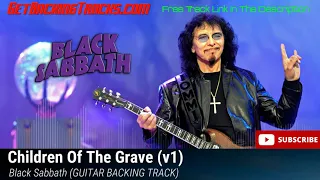 Black Sabbath - Children Of The Grave (v1) GUITAR BACKING TRACK