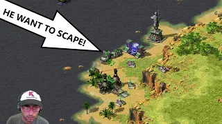 Epic 4 Players Free for All Game  in South Pacific map Online Multiplayer Red Alert 2 Gameplay