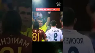 Ronaldo vs Rooney fight 2006
