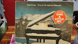 Die wohl dreckigste Schallplatte. Reinigung Extrem! Supertramp Even In The Quietest Moments