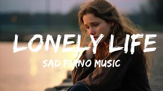 Piano Instrumental Beat -  Sad Piano Music - Lonely Life (Original Composition)  - 1 Hour Version