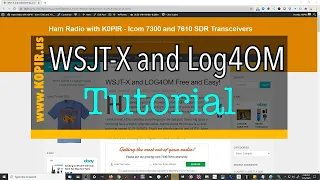 WSJT-X and Log4OM Tutorial MUST SEE!