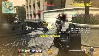 MW3 "Chaos Mode" 100 Million Score - Call of Duty Modern Warfare 3 Gameplay