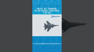 PILOT JET TEMPUR SU 35 RUSIA TANTANG F 16 AS DUEL DI LANGIT SURIAH #Shorts